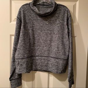 Lululemon gray turtleneck pullover, size 10, EUC